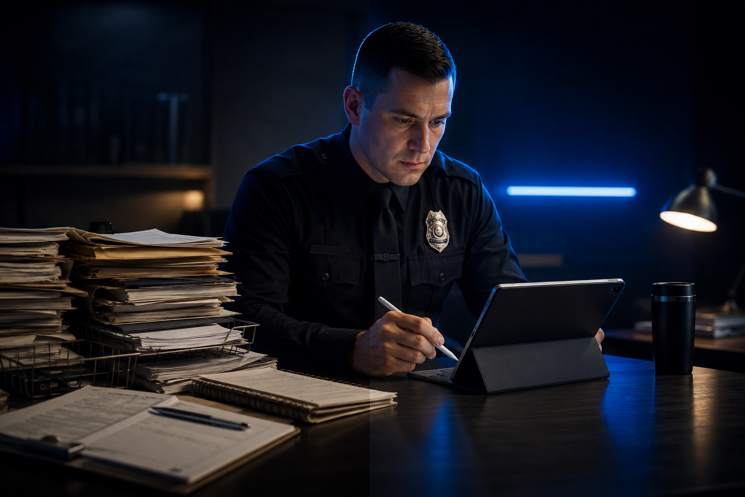 Traditional Traffic Court Preparation vs Modern Officer-Built Tools
