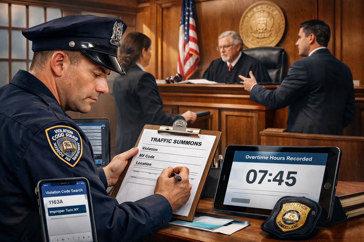 What Judges Look for in Traffic Court Testimony (And How Officers Can Prepare for It)