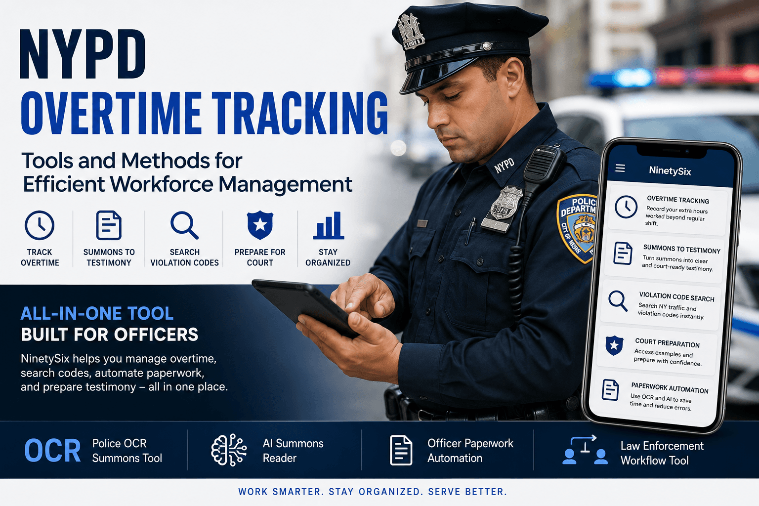Police Overtime Tracking: Tools and Methods for Efficient Workforce Management